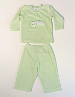 Kojenecká tepláková souprava Housenka