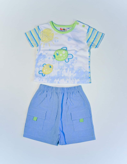 Kojenecký komplet Rybičky