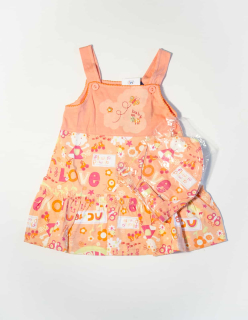 Dětské šaty s šátečkem Motýlek