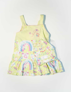 Dětské šaty s šátečkem Motýlek