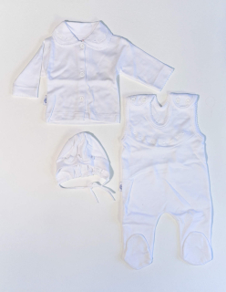 Novorozenecký komplet Tečky