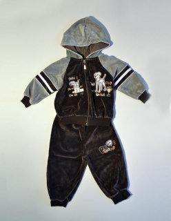 Kojenecká tepláková souprava Pejsci - 98