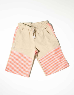 Dětské 3/4 kalhoty - Béžová